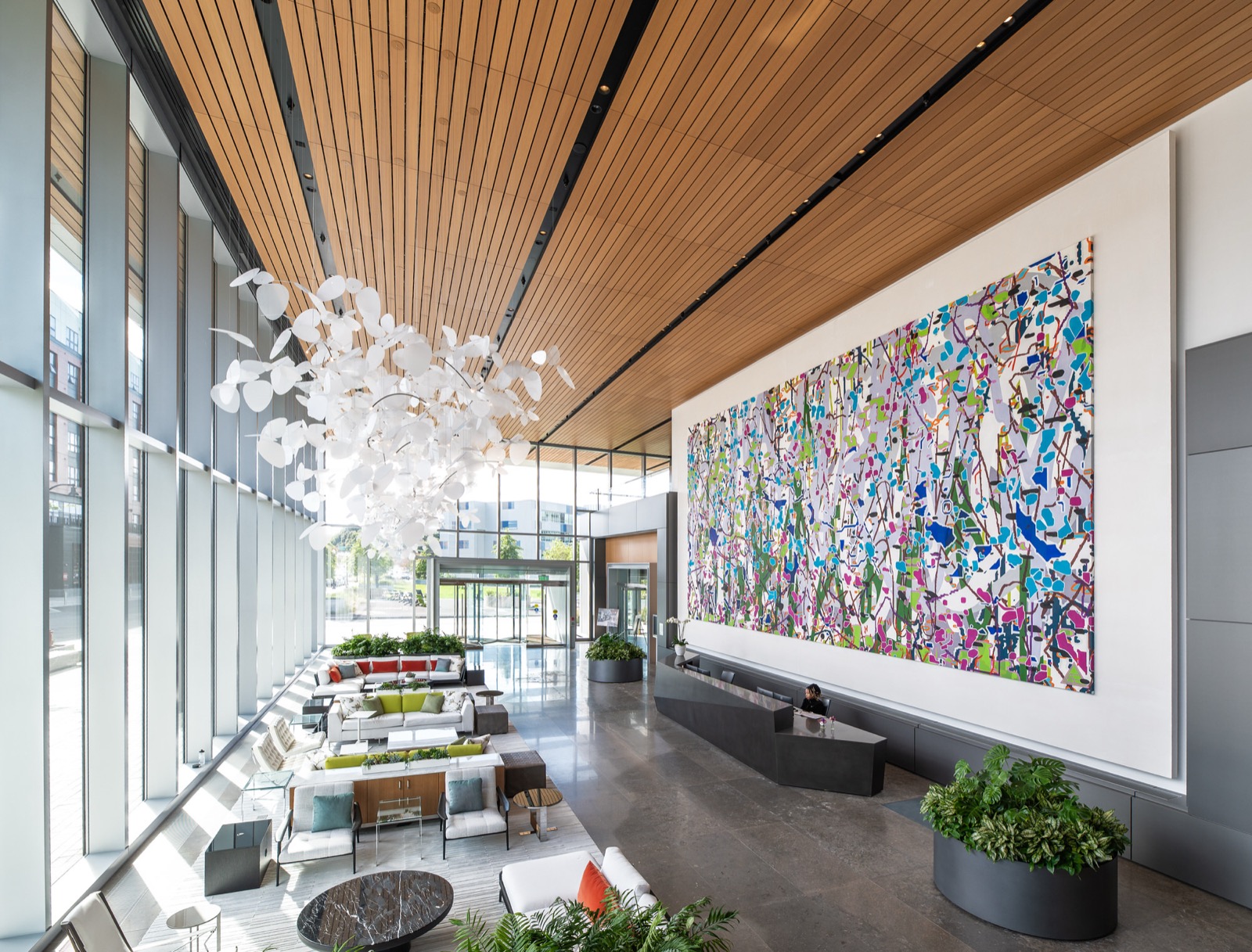 Code Garden, mezzanine view