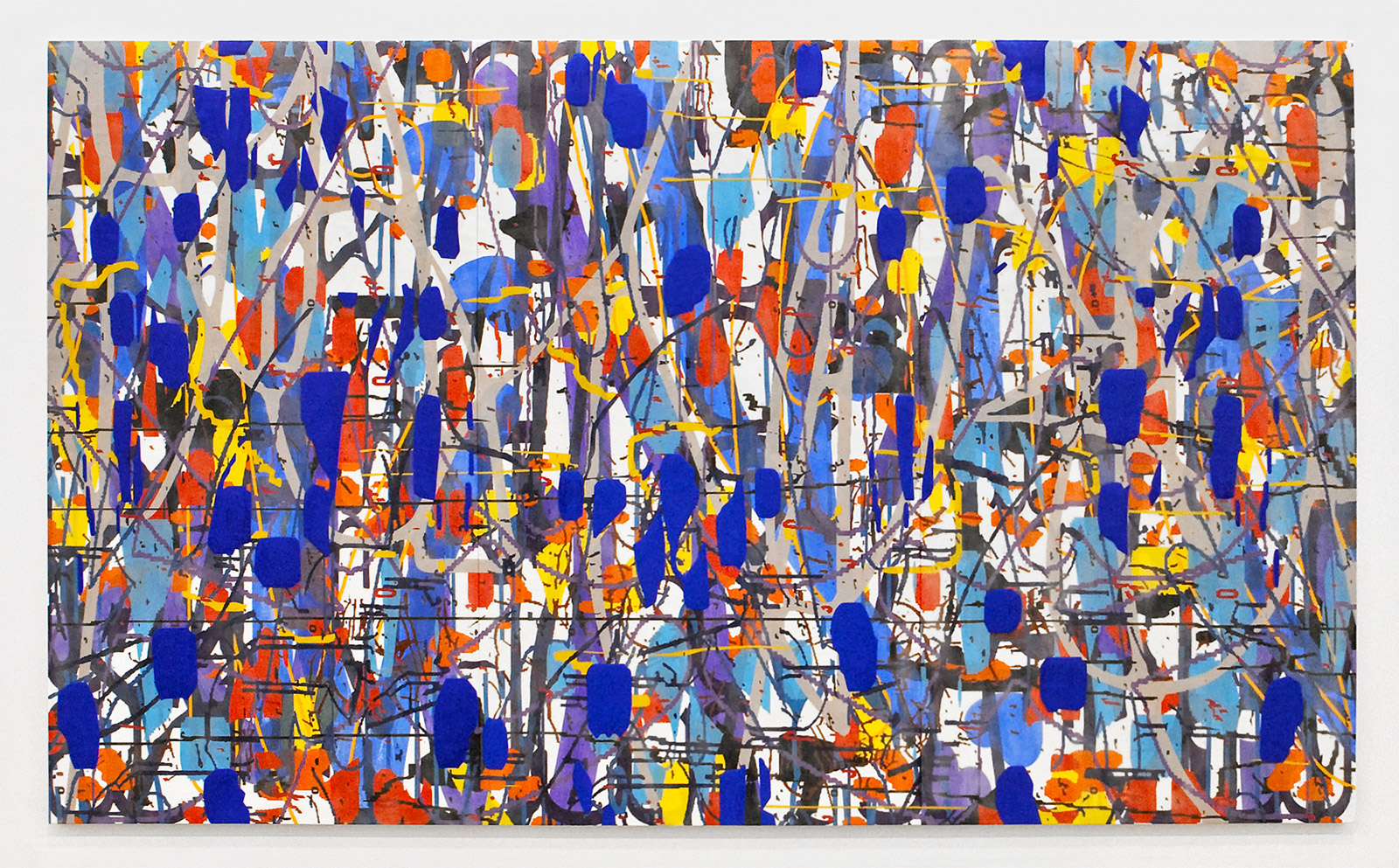 Amy Ellingson — Variation (blue, red, violet), 2019