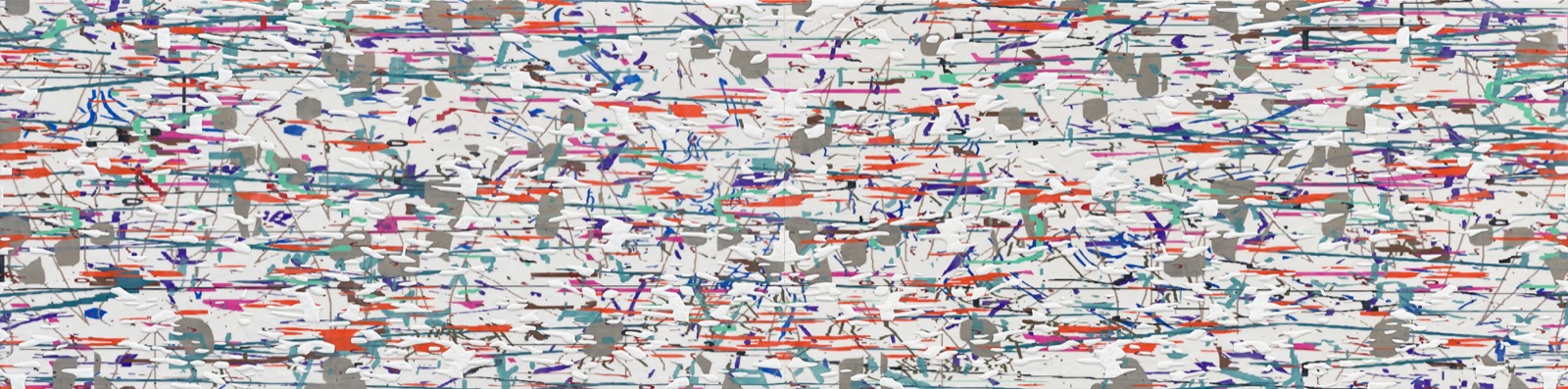 Amy Ellingson — Variation (white, grey, violet), 2017