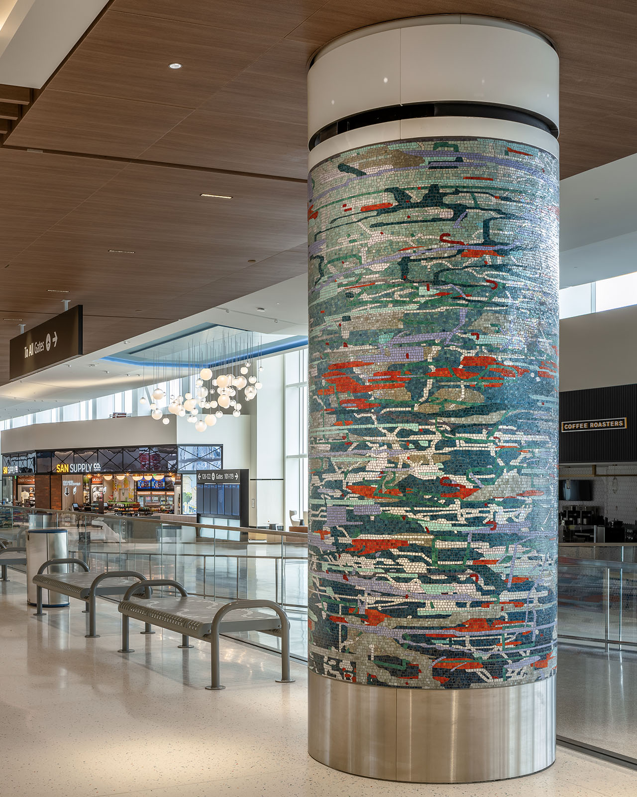 Amy Ellingson — A Day in the Sun, San Diego International Airport