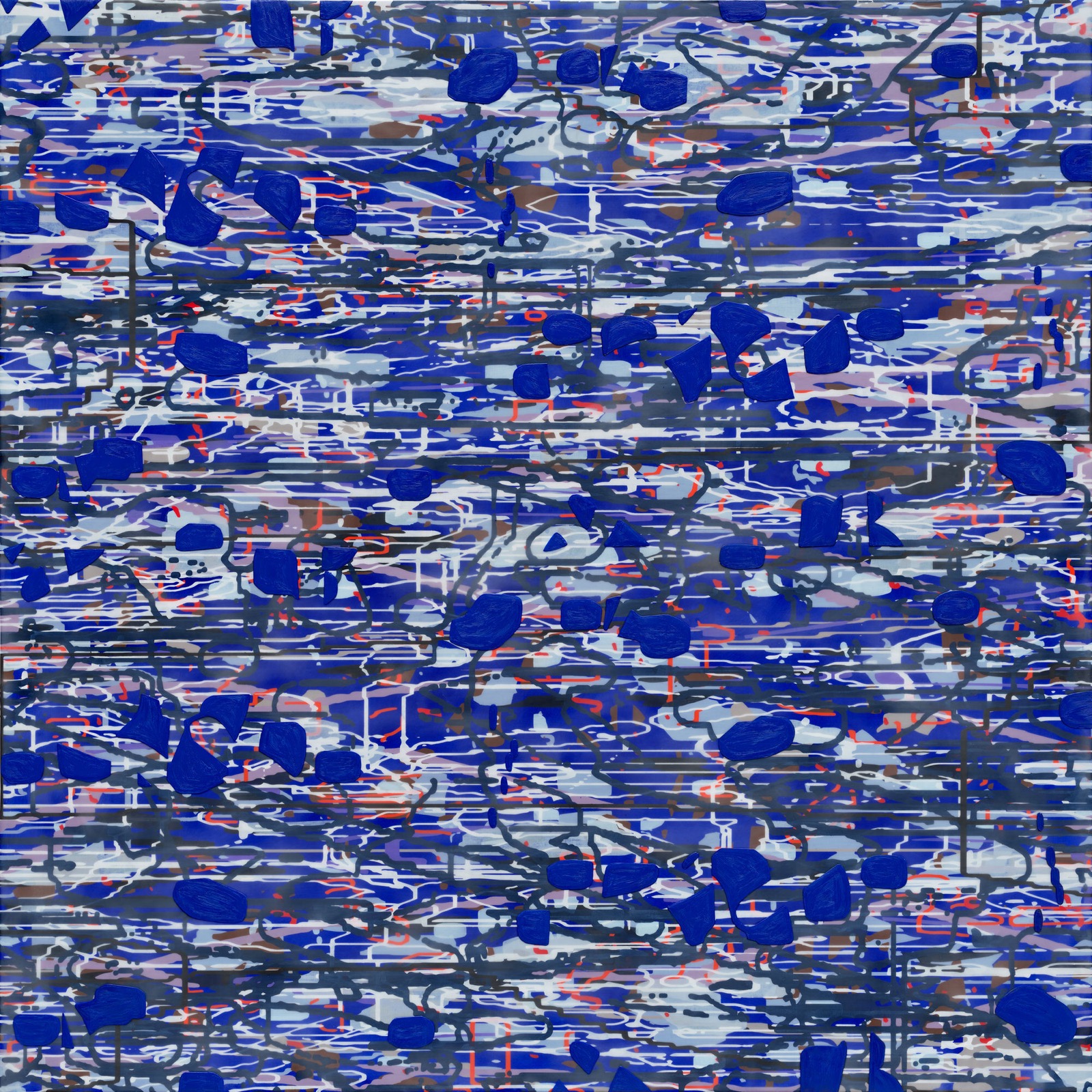 Variation (violet, white, blue)