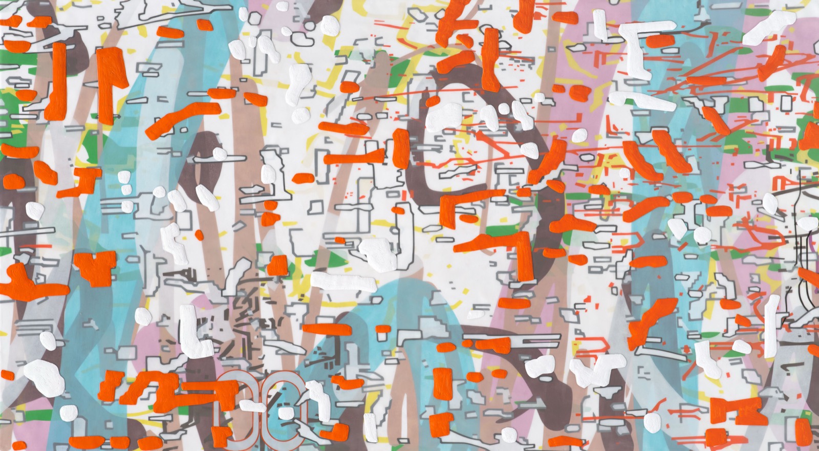 Variation (orange), detail