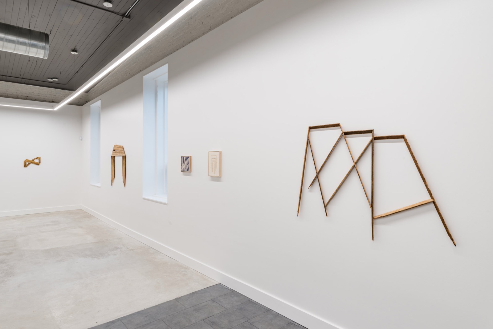 New Drawings — installation view