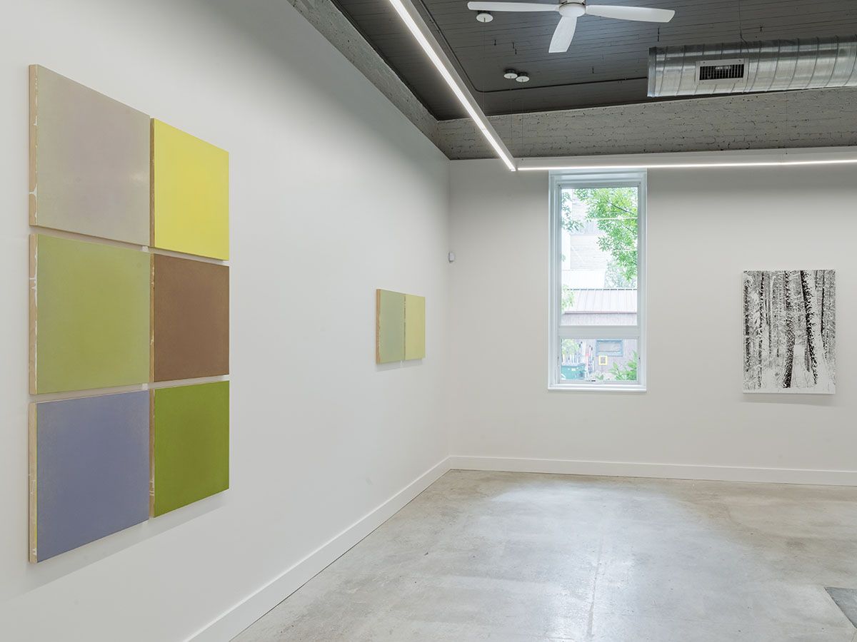 Inaugural Exhibition, installation view