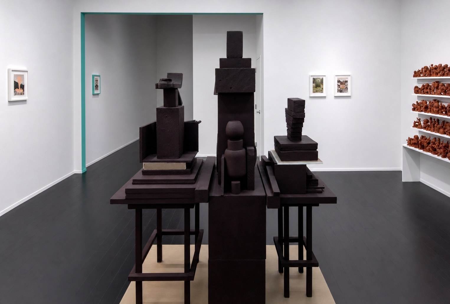 Brion Nuda Rosch — installation view, Eli Ridgway Gallery, San Francisco, 2009