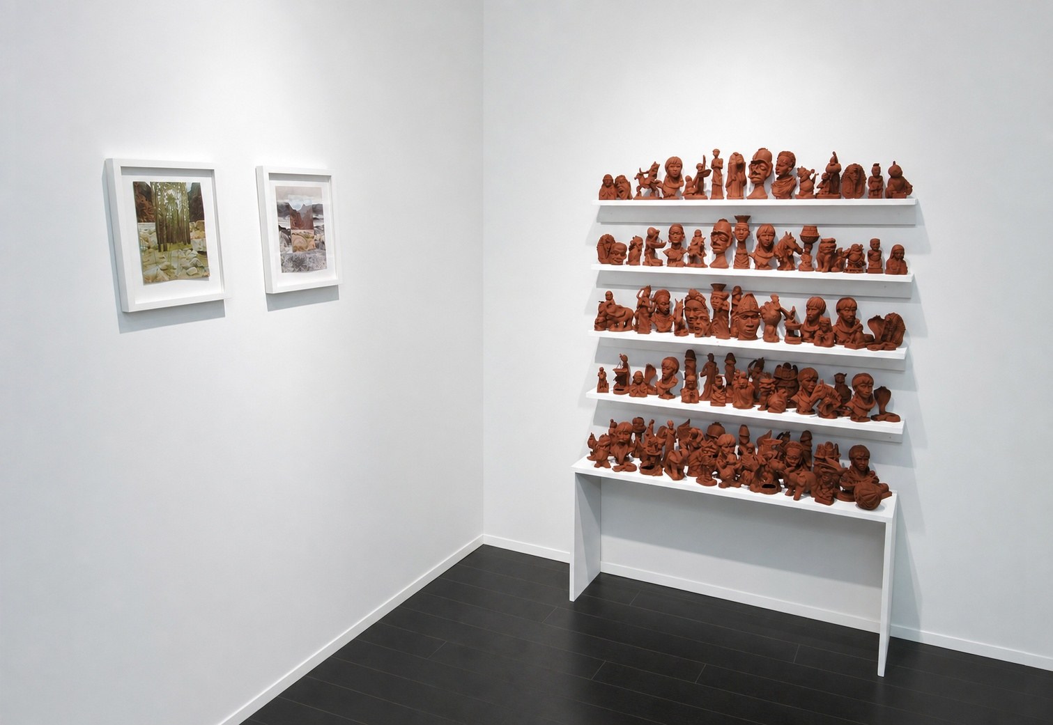 Brion Nuda Rosch — installation view, Eli Ridgway Gallery, San Francisco, 2009