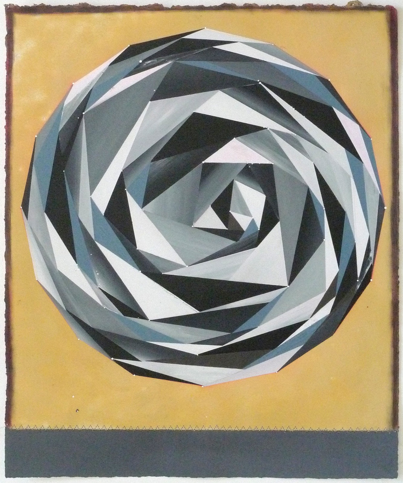 Homage to the Spiral (grey)