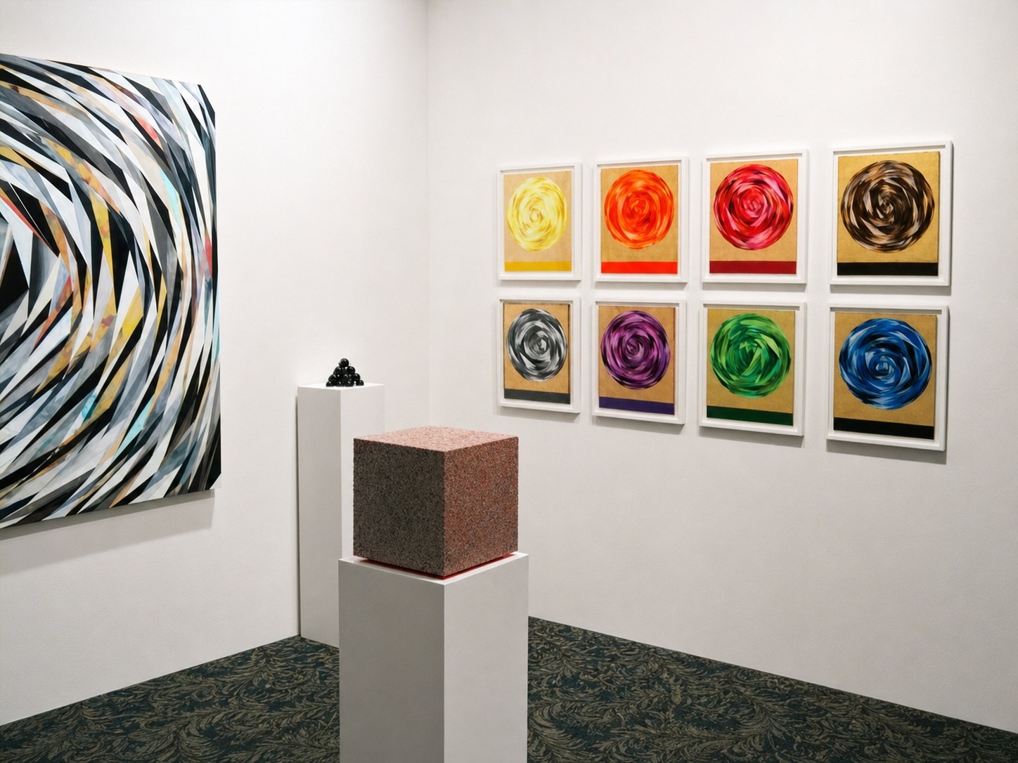 Chris Duncan at NADA, installation view, 2009