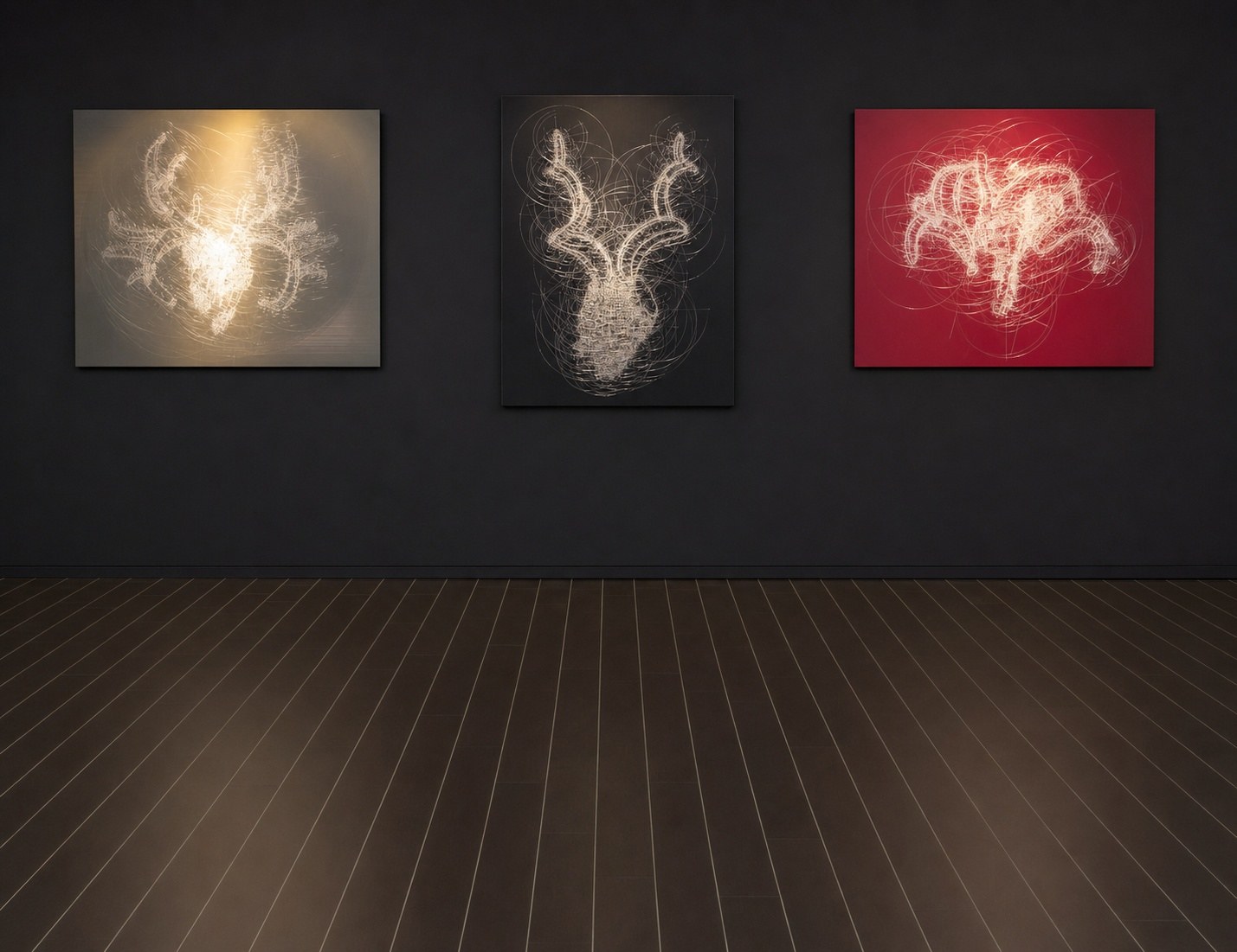 Cuts and Splits — installation view, Eli Ridgway Gallery, San Francisco, 2013