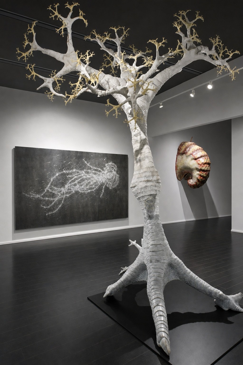 AWAY — installation view, Eli Ridgway Gallery, San Francisco, 2011