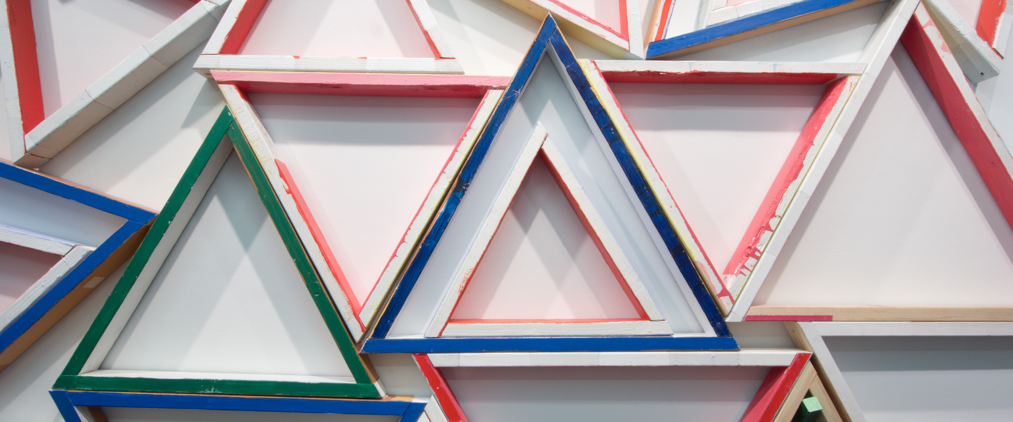 Cordy Ryman — Pascal's Fall (detail), Eli Ridgway Gallery, San Francisco, 2011