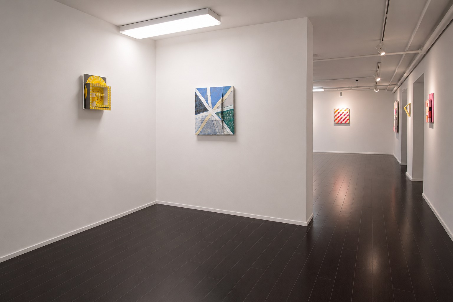 Cordy Ryman — installation view, Eli Ridgway Gallery, San Francisco, 2011