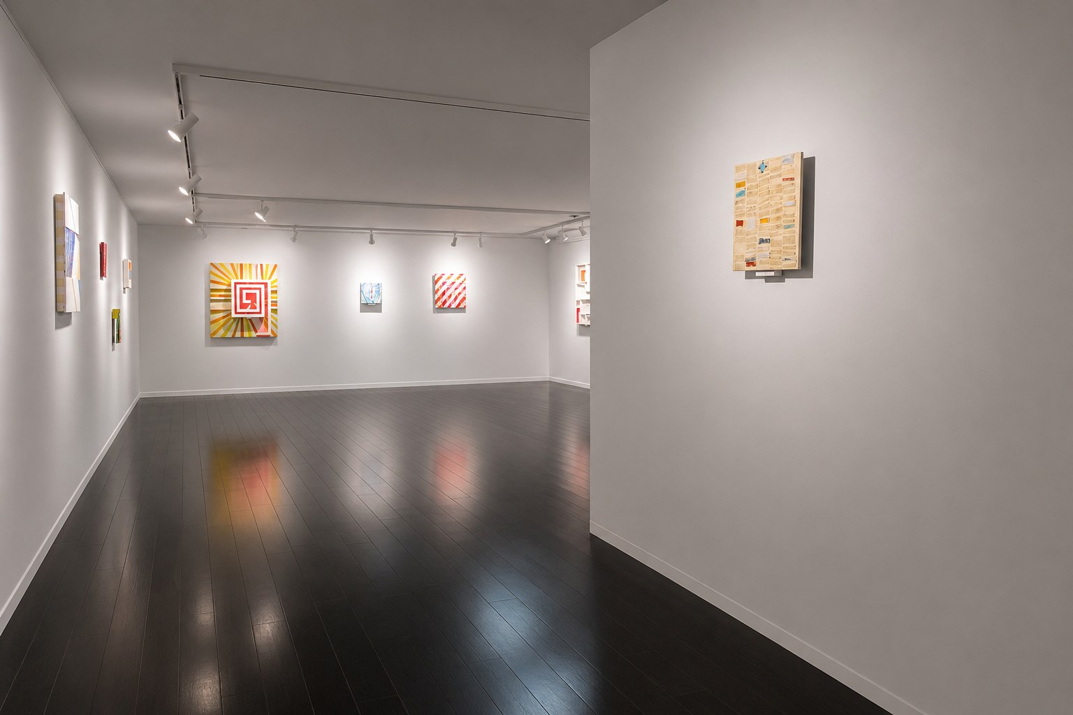 Cordy Ryman — installation view, Eli Ridgway Gallery, San Francisco, 2011