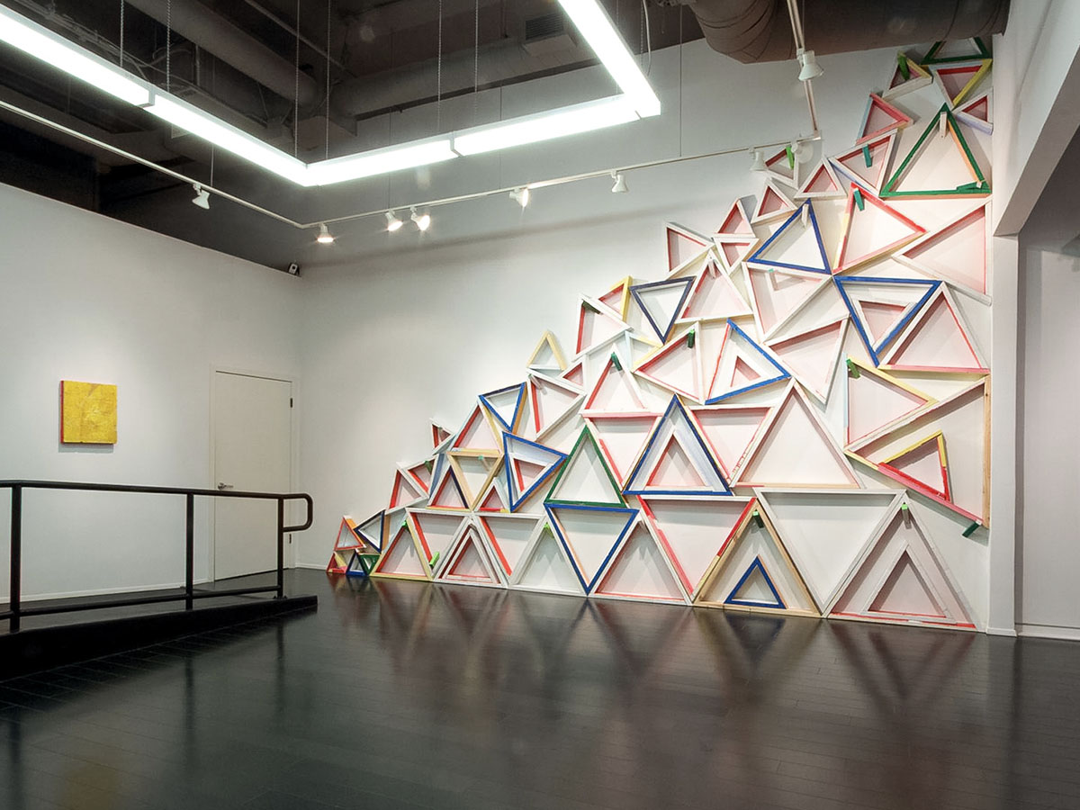 Cordy Ryman, installation view