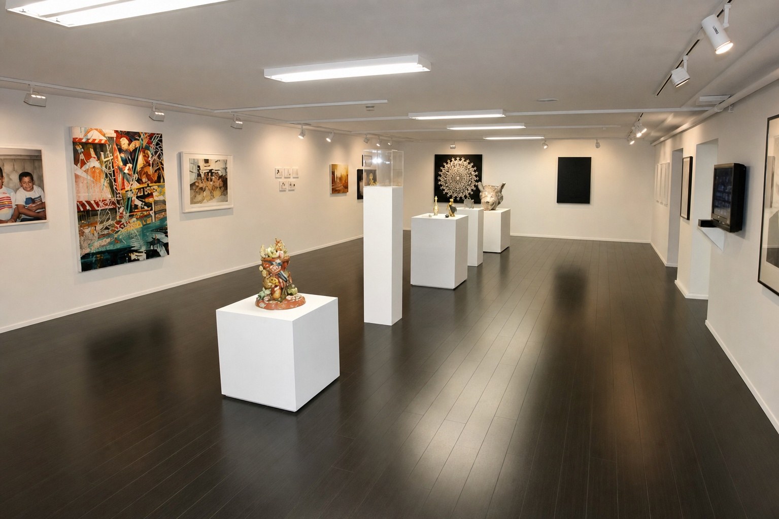 Dark Americana — installation view, Eli Ridgway Gallery, San Francisco, 2009