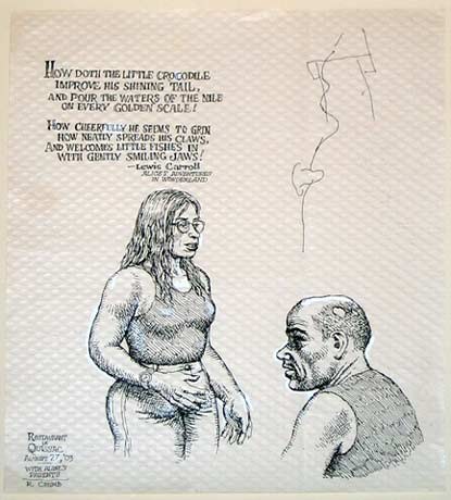 R. Crumb — How Doth the Little Crocodile