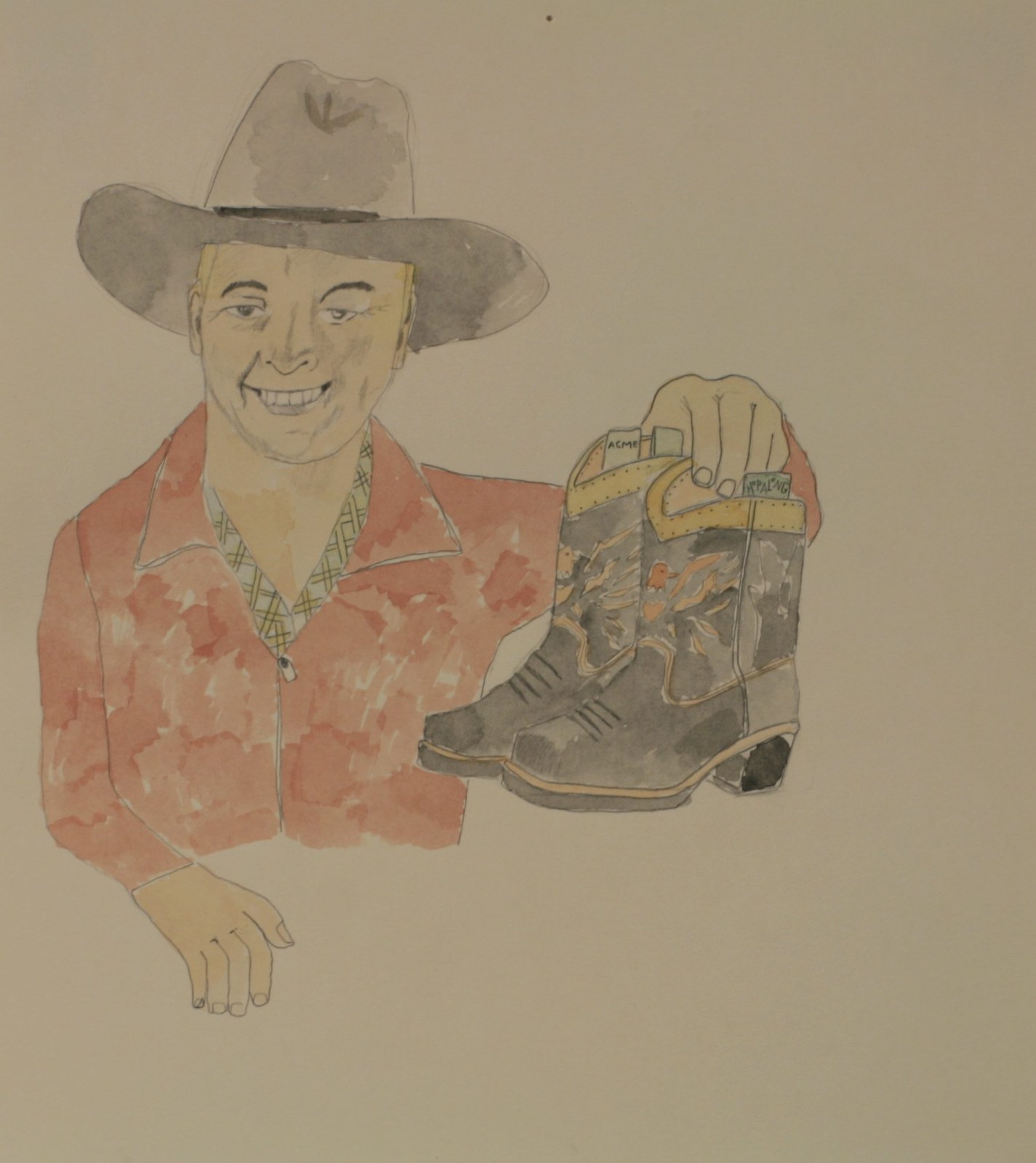 Maria Forde — Fifties Ads: Cowboy Boots