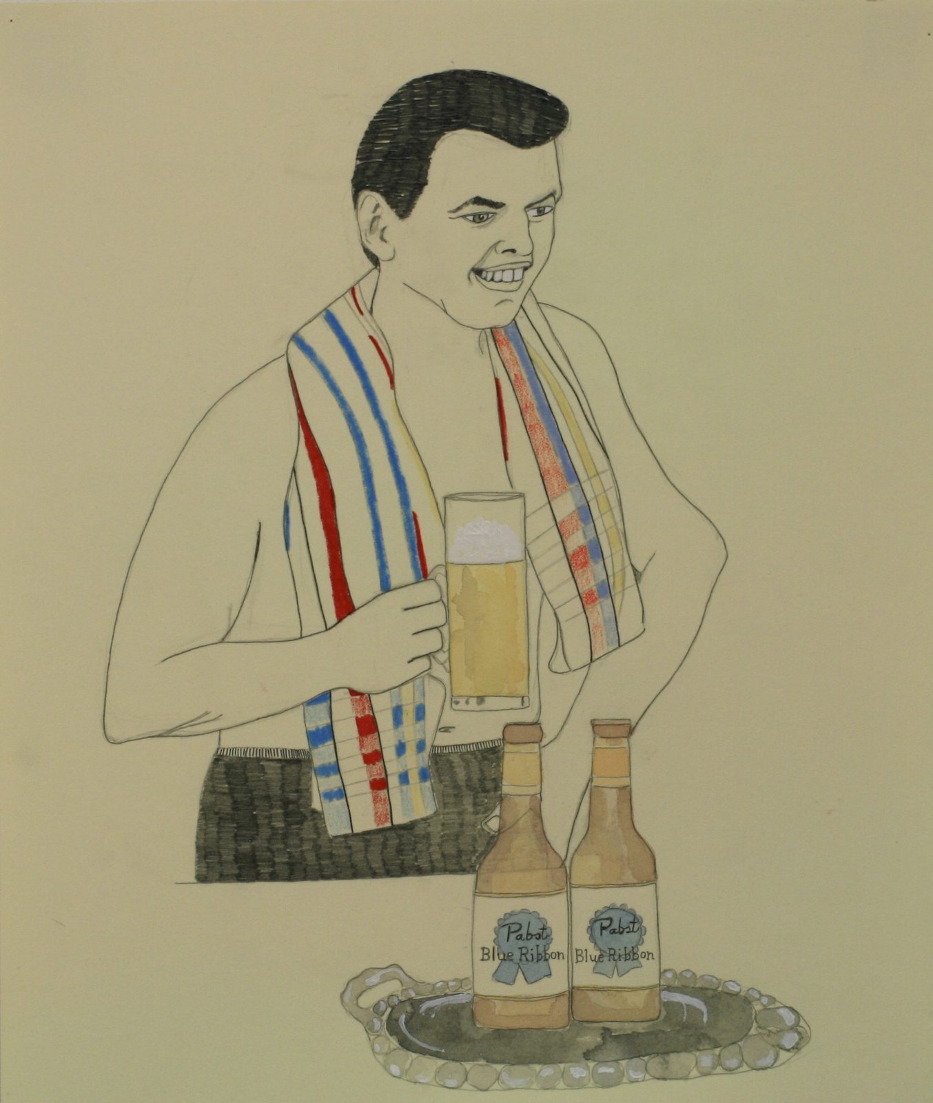 Maria Forde — Fifties Ads: Pabst