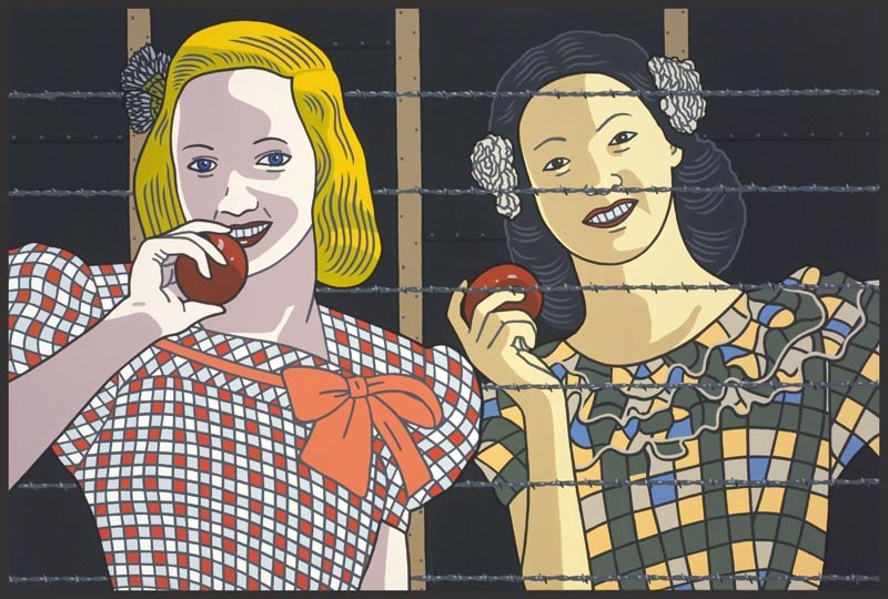 Roger Shimomura — Classmates #1
