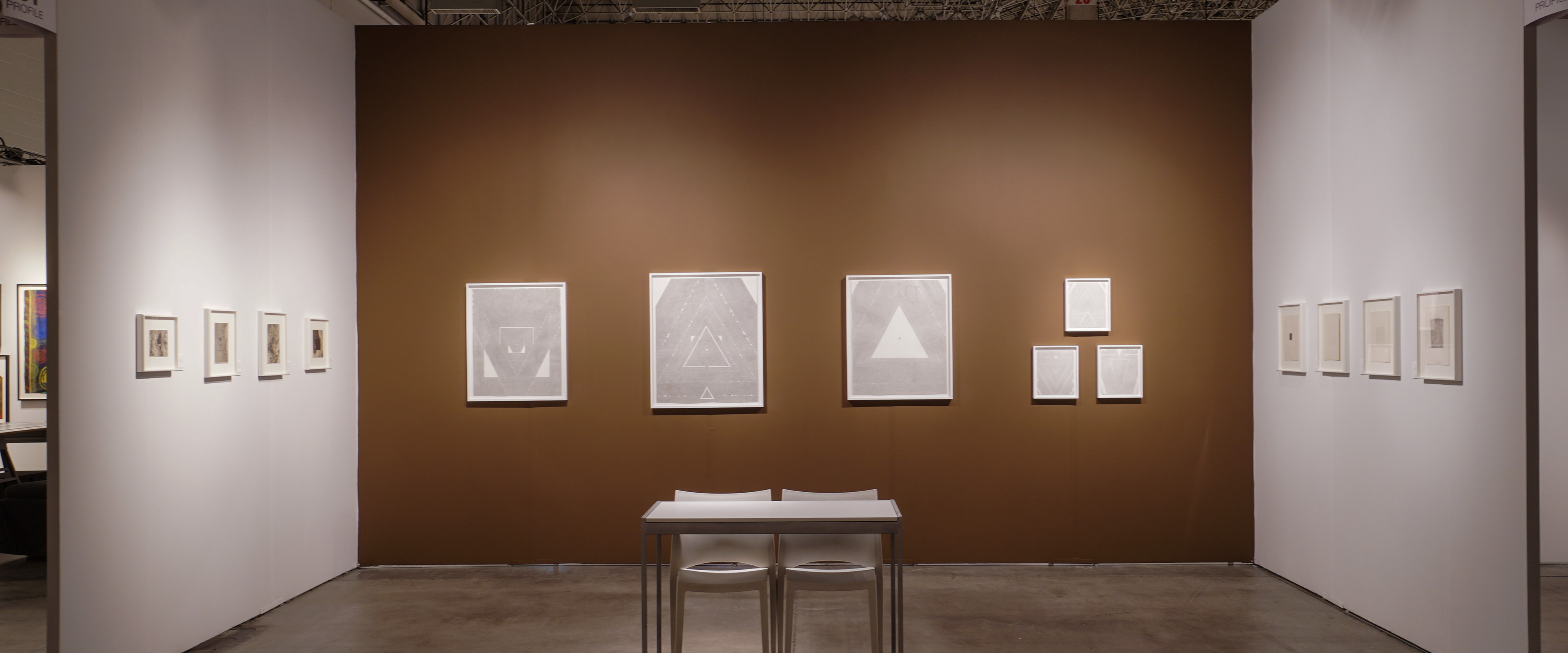 Dean Smith at EXPO Chicago 2023 — Eli Ridgway Gallery booth installation view