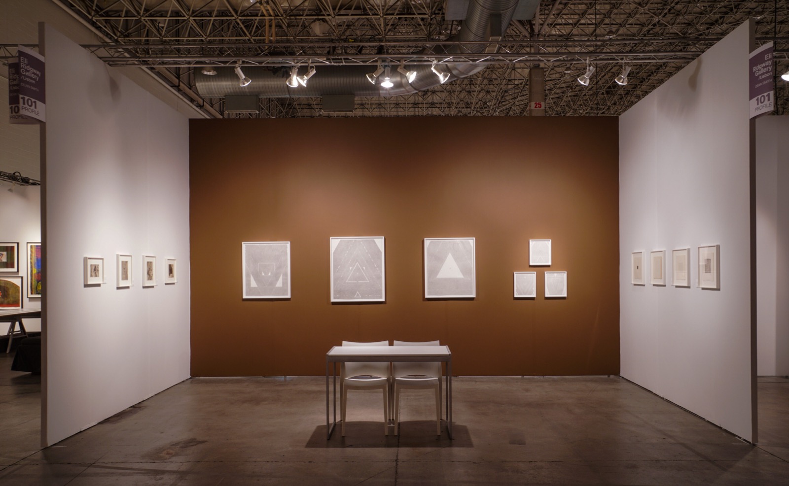 Dean Smith at EXPO Chicago 2023 — Eli Ridgway Gallery booth installation view