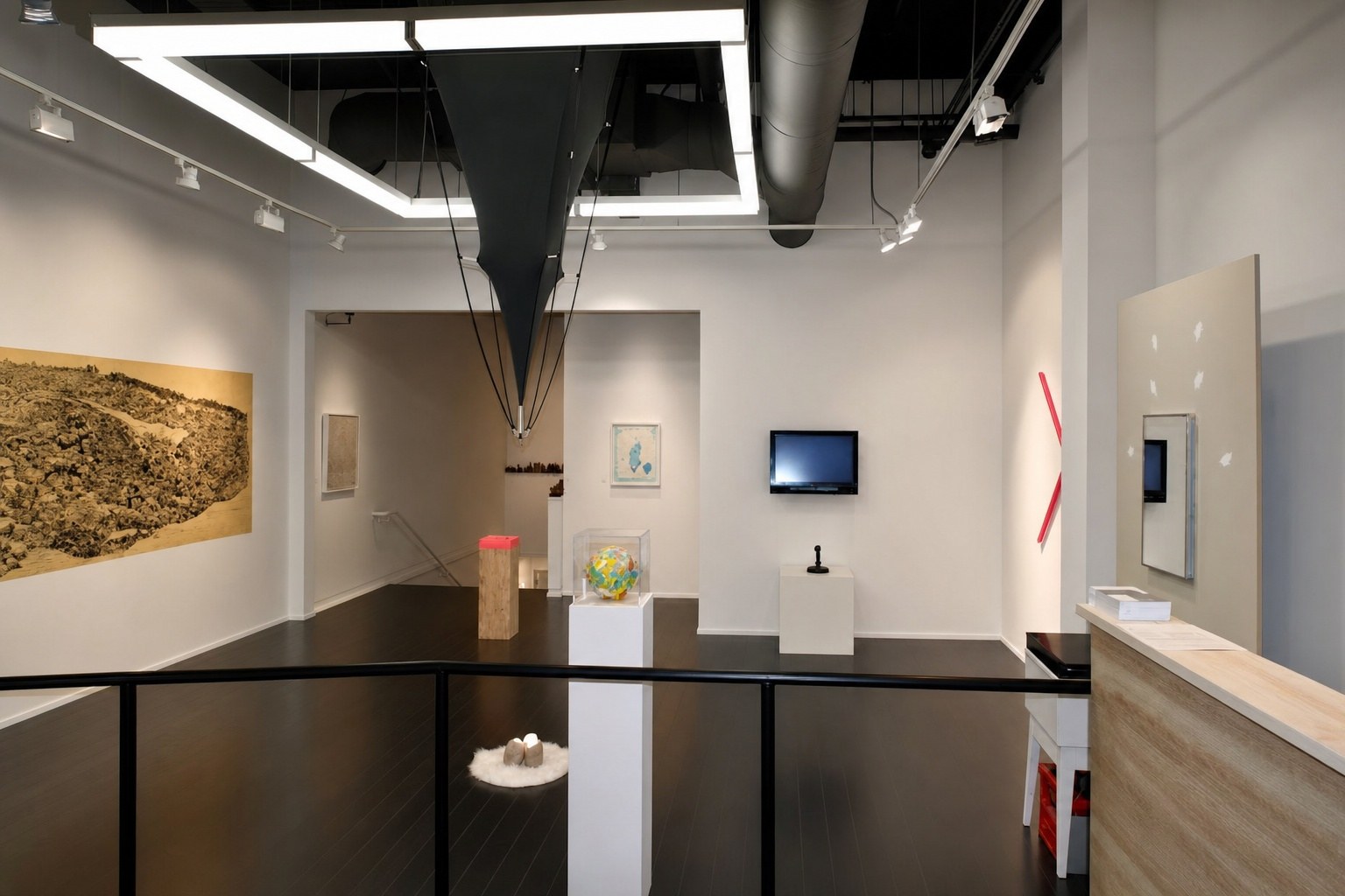 HOT AND COLD: The End Is Here — installation view, Eli Ridgway Gallery, San Francisco, 2009