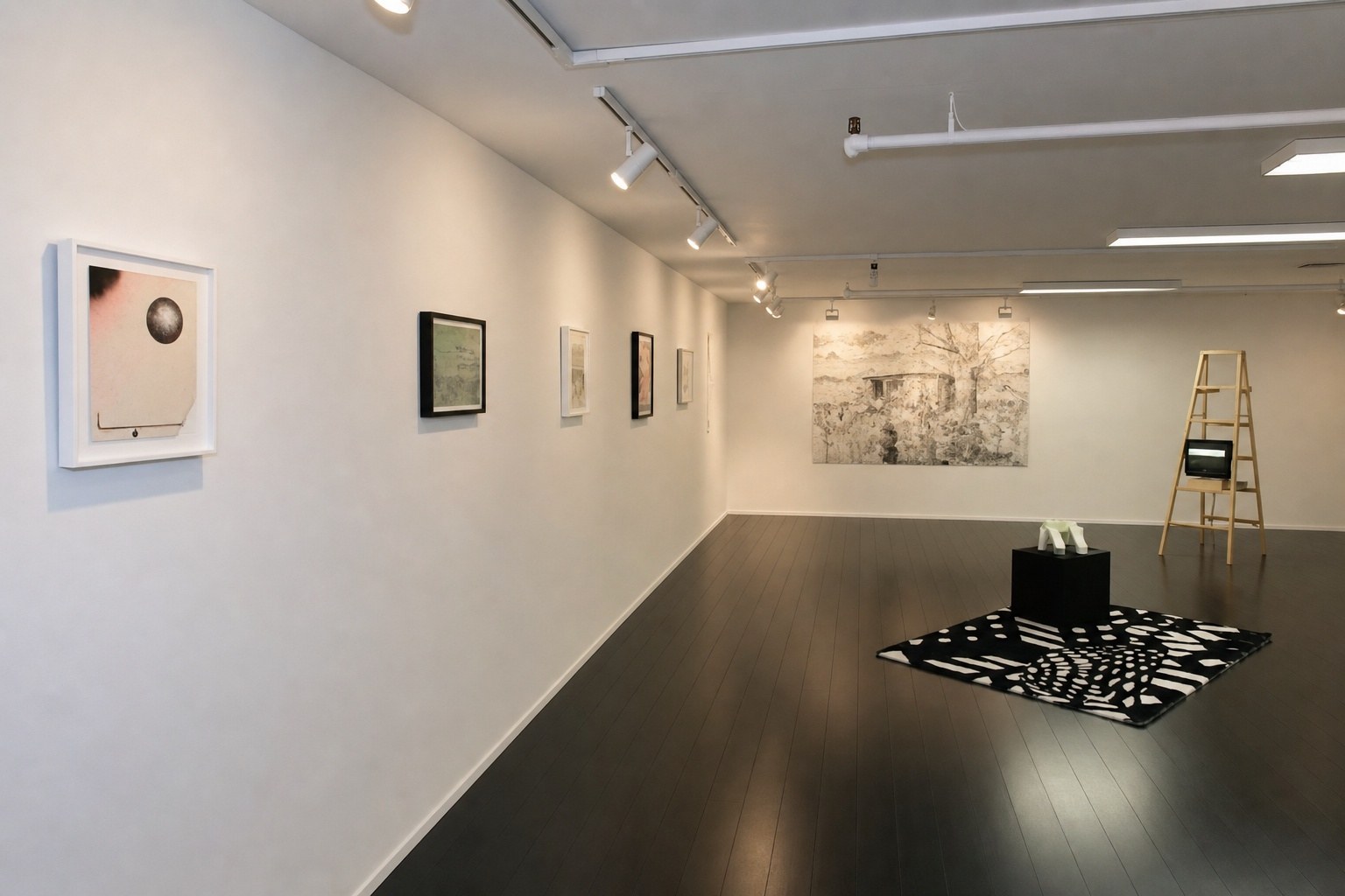 HOT AND COLD: The End Is Here — installation view, Eli Ridgway Gallery, San Francisco, 2009
