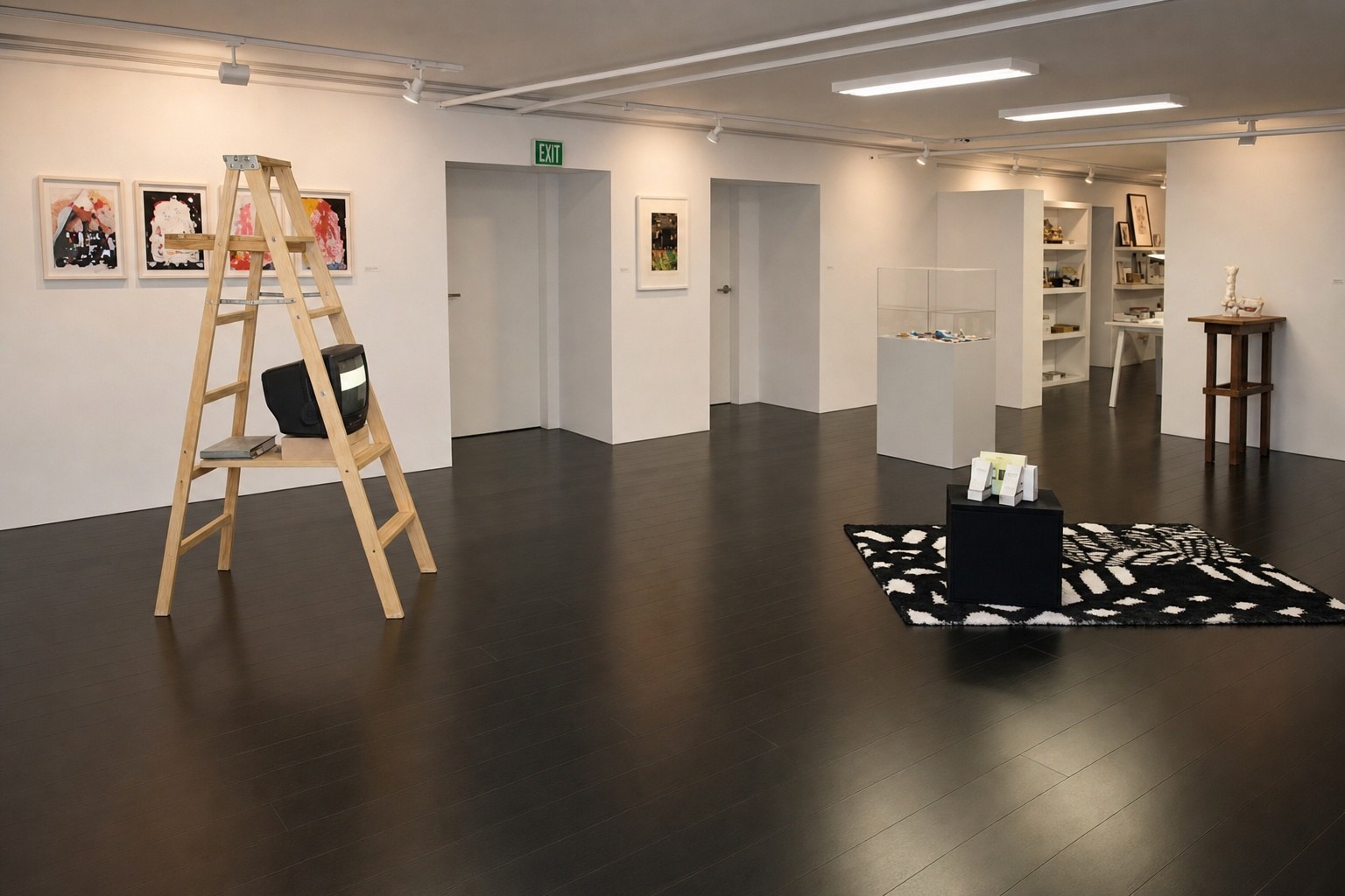 HOT AND COLD: The End Is Here — installation view, Eli Ridgway Gallery, San Francisco, 2009