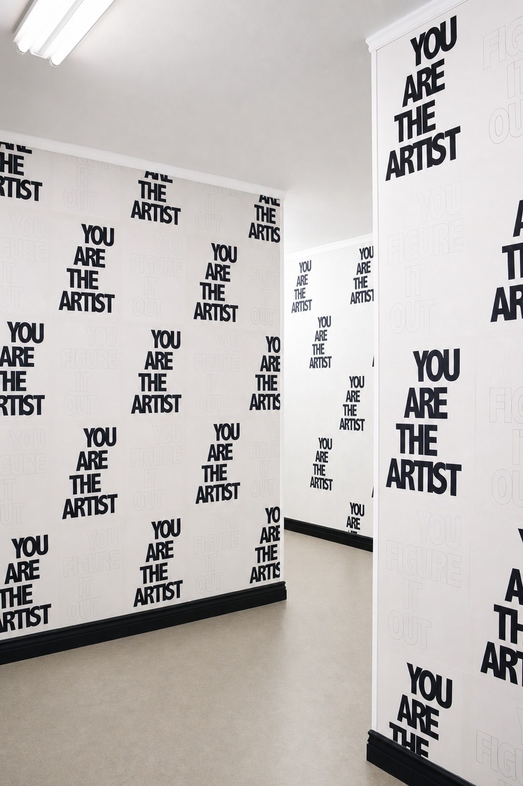 You Are the Artist, You Figure It Out — installation view, Eli Ridgway Gallery, San Francisco, 2009