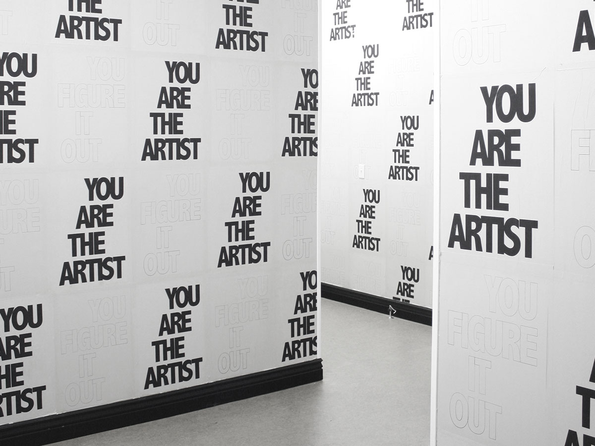Mads Lynnerup — You Are the Artist, You Figure It Out, installation view
