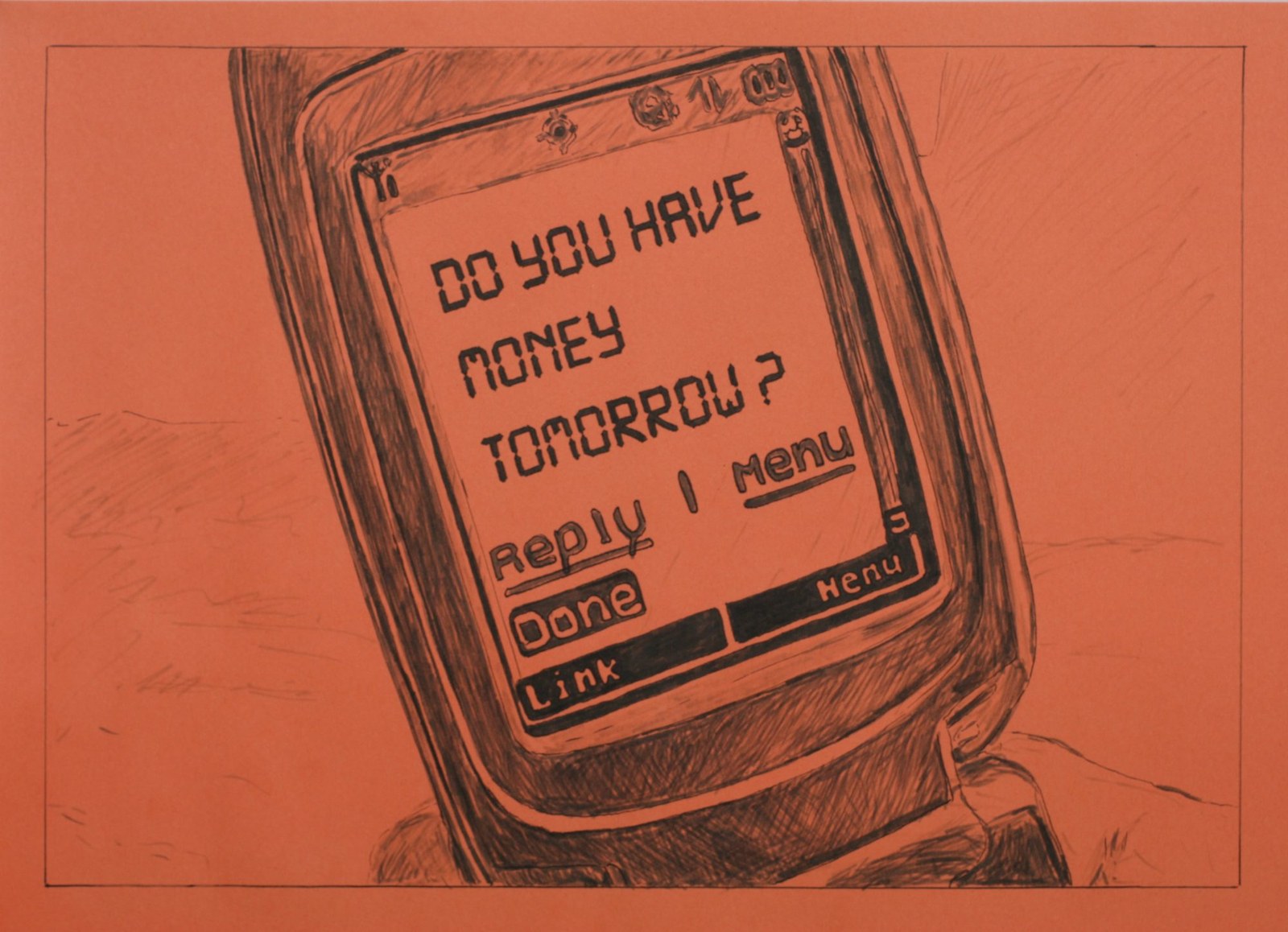 Mads Lynnerup — Untitled (Orange) 2