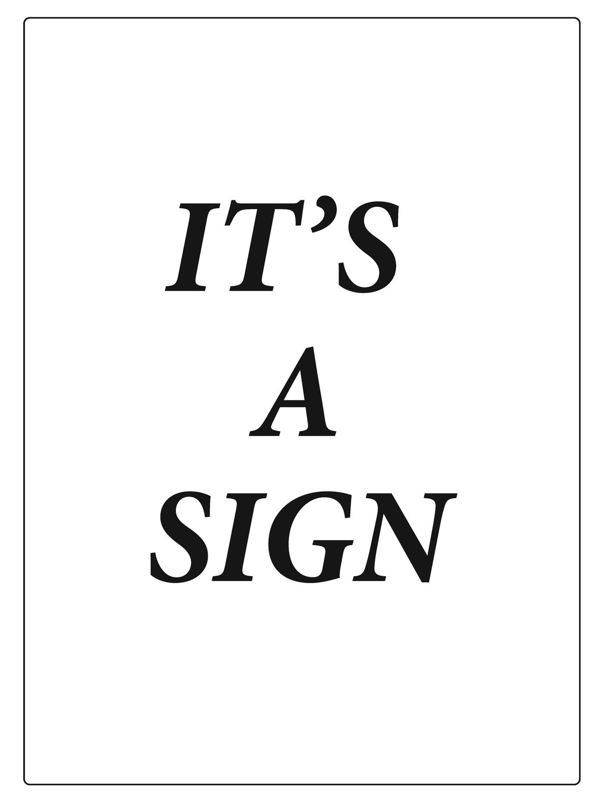Mads Lynnerup — It's a Sign