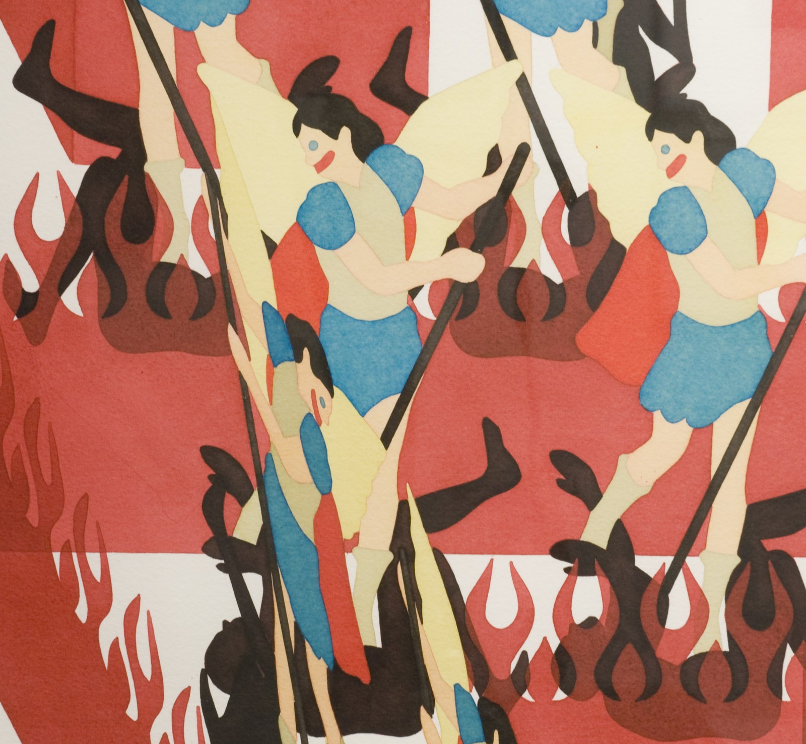 Matthew Palladino — Saint Michael's Fire (detail)