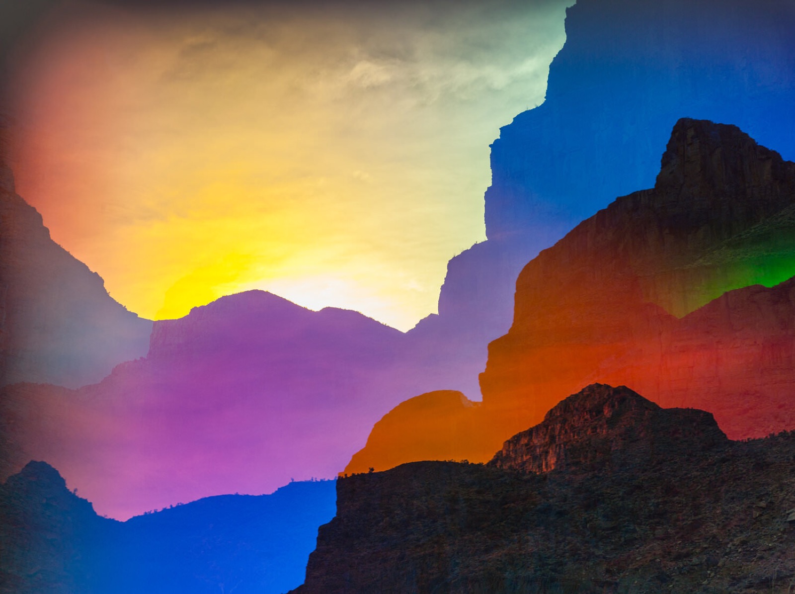 Psychscape 08 (Peach Springs Canyon, AZ)