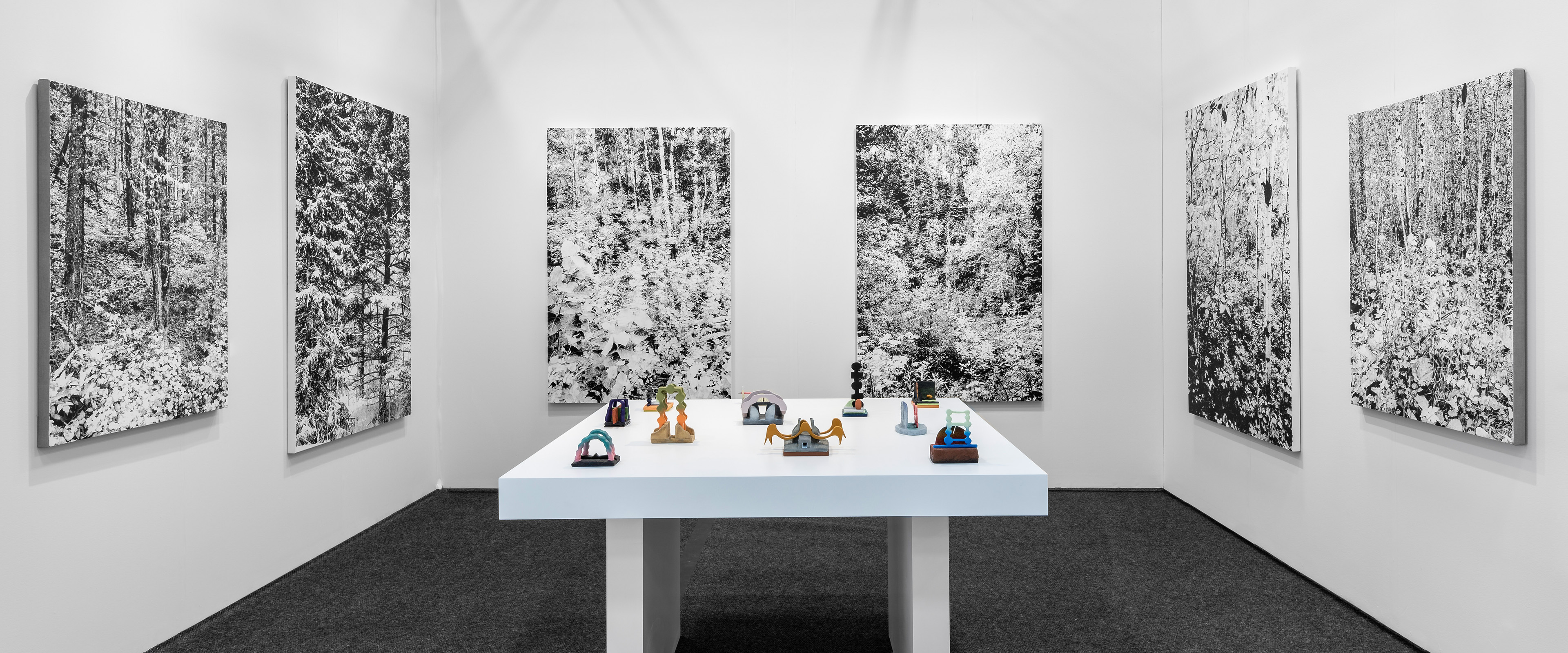 Eli Ridgway Gallery at NADA New York 2022 — booth installation view