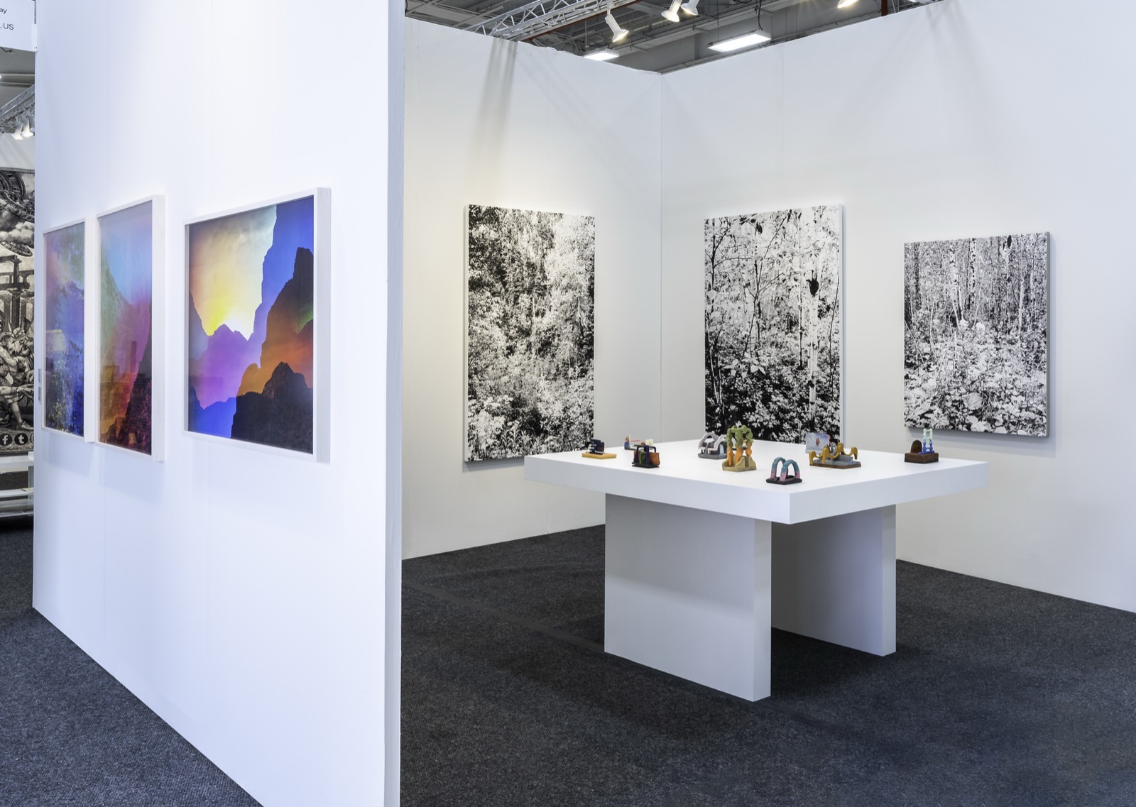Eli Ridgway Gallery at NADA New York, installation view
