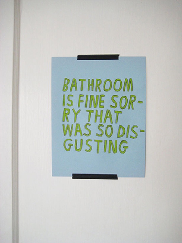Tucker Nichols — Untitled (Bathroom is fine)
