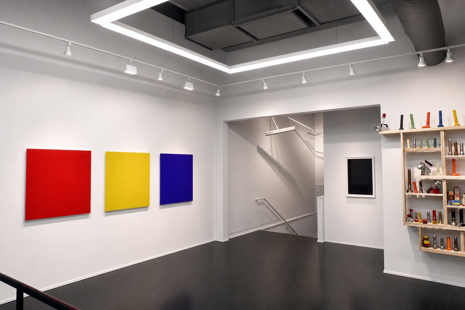 Rebecca Goldfarb: Implied — installation view, Eli Ridgway Gallery, San Francisco, 2010