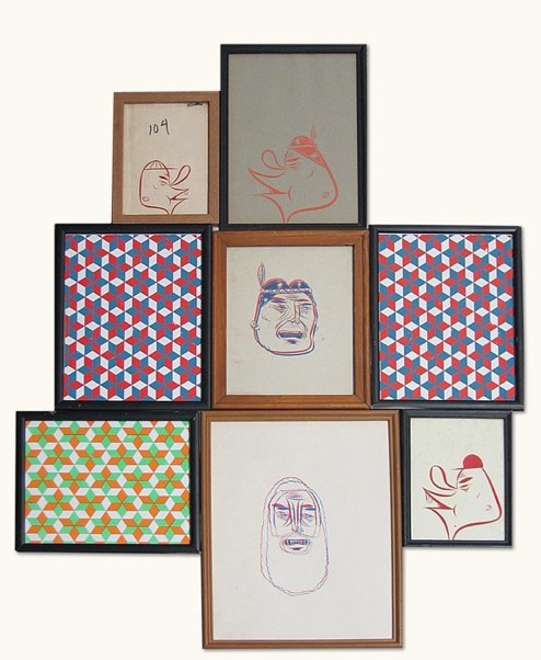 Barry McGee — Side by Side, 2007