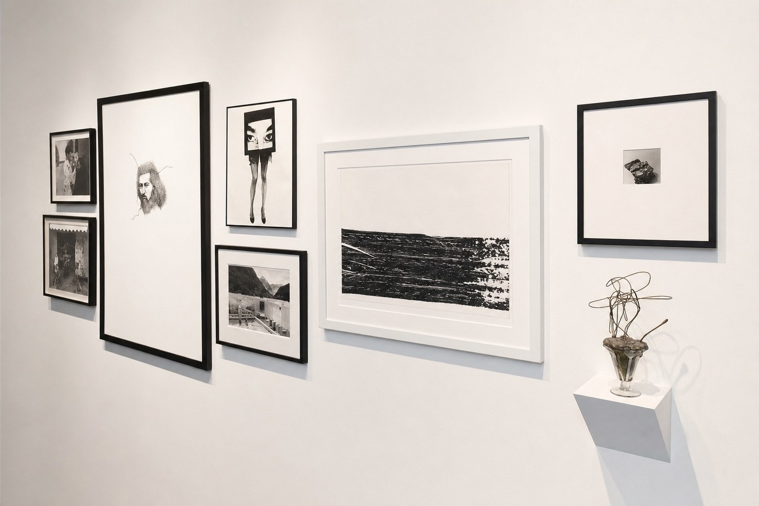 A Thin Slice — installation view, Eli Ridgway Gallery, San Francisco, 2009