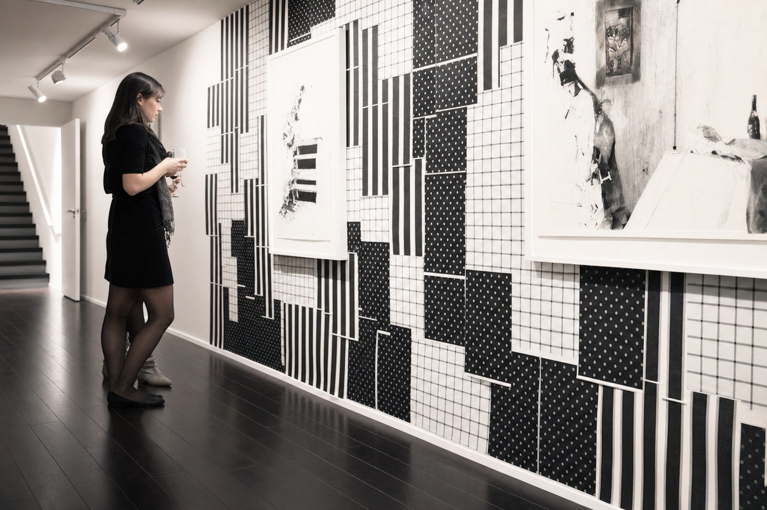 Tim Roda — Family Album, installation view, Eli Ridgway Gallery, San Francisco, 2008