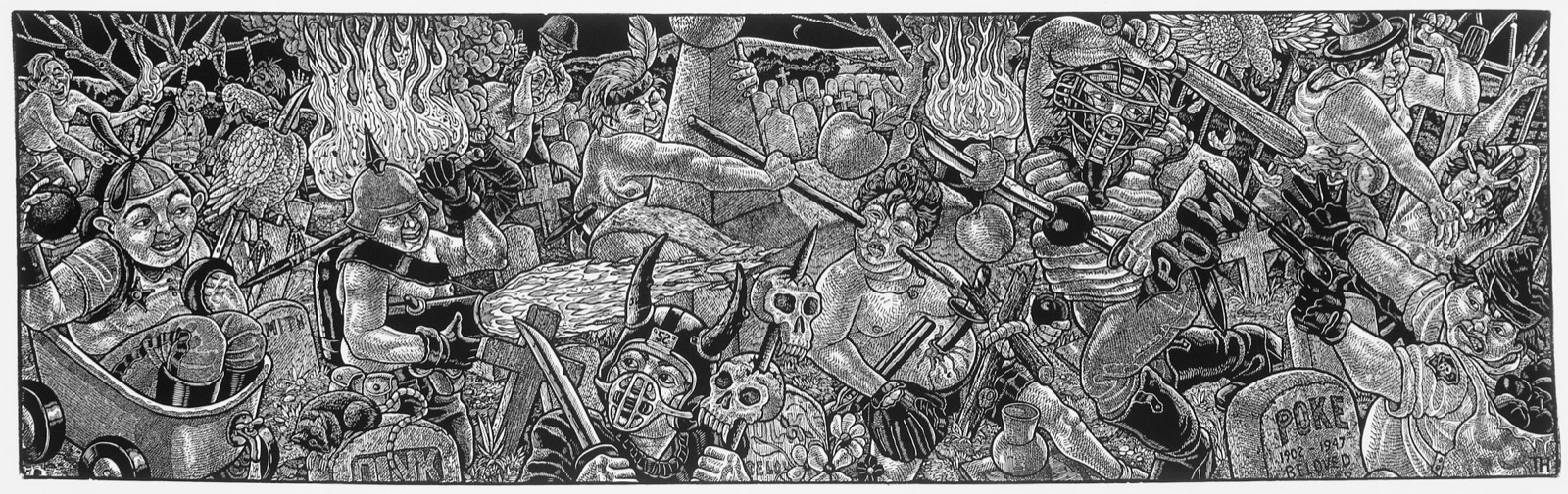 Hedge-Apple Warfare