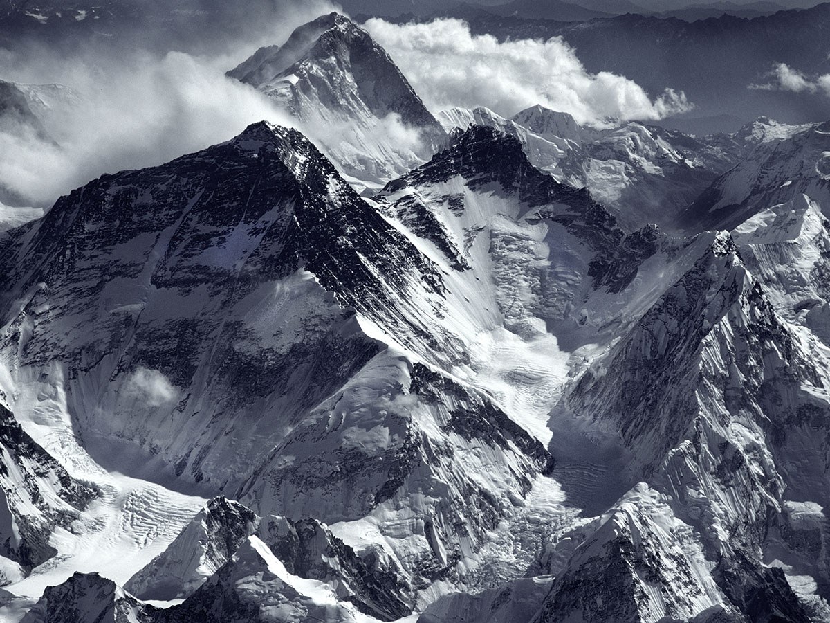William Thompson — EVEREST, aerial photographs of Mount Everest