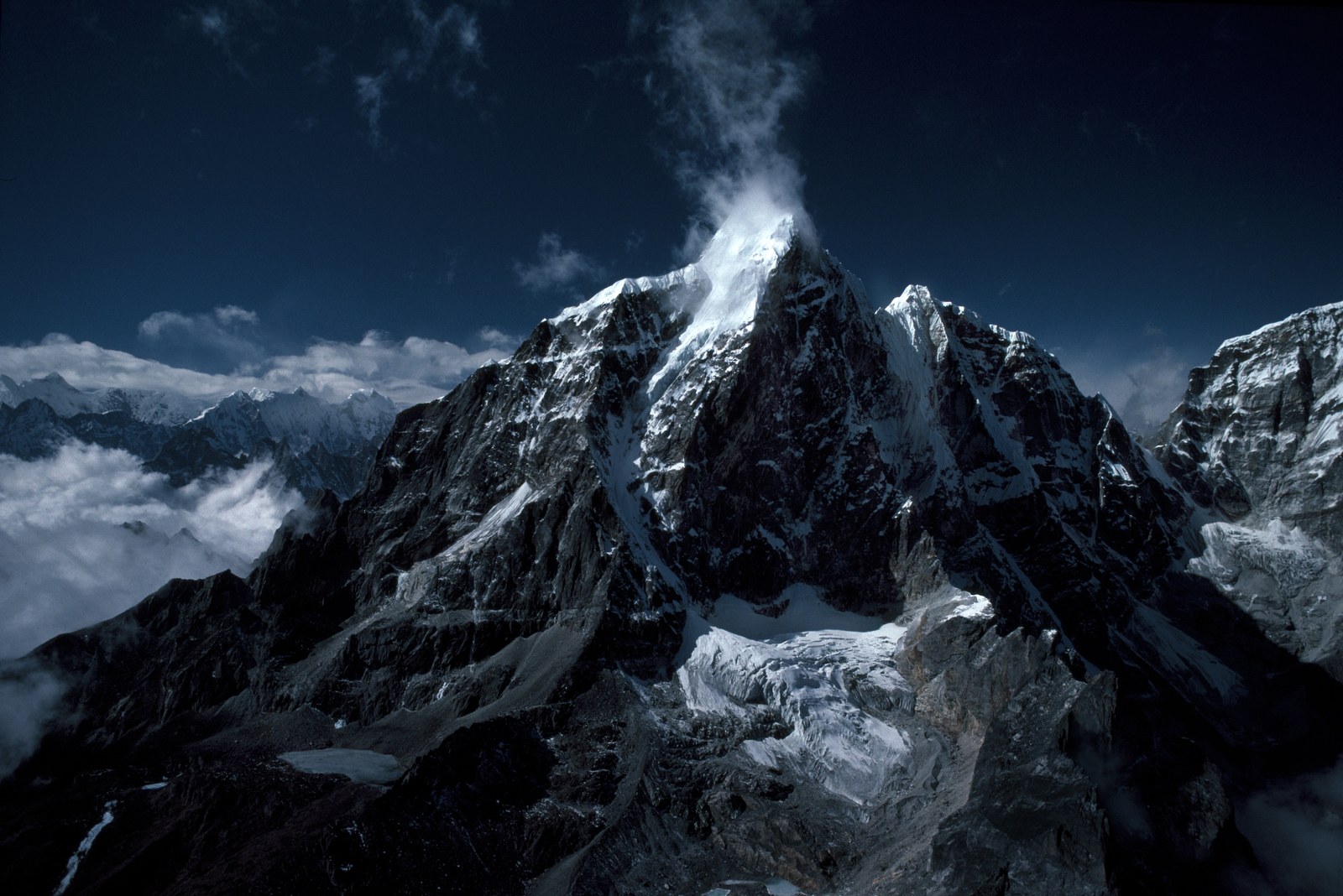 William Thompson — Amadablam with Cloud