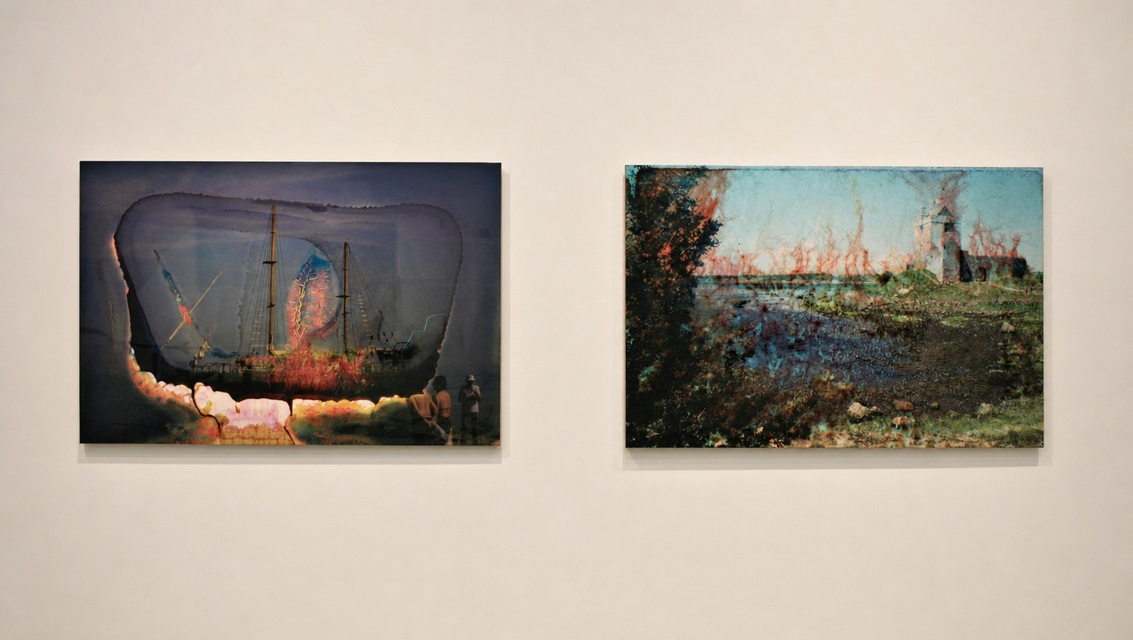 Wolfgang Ganter — Seasick, installation view, Eli Ridgway Gallery, San Francisco