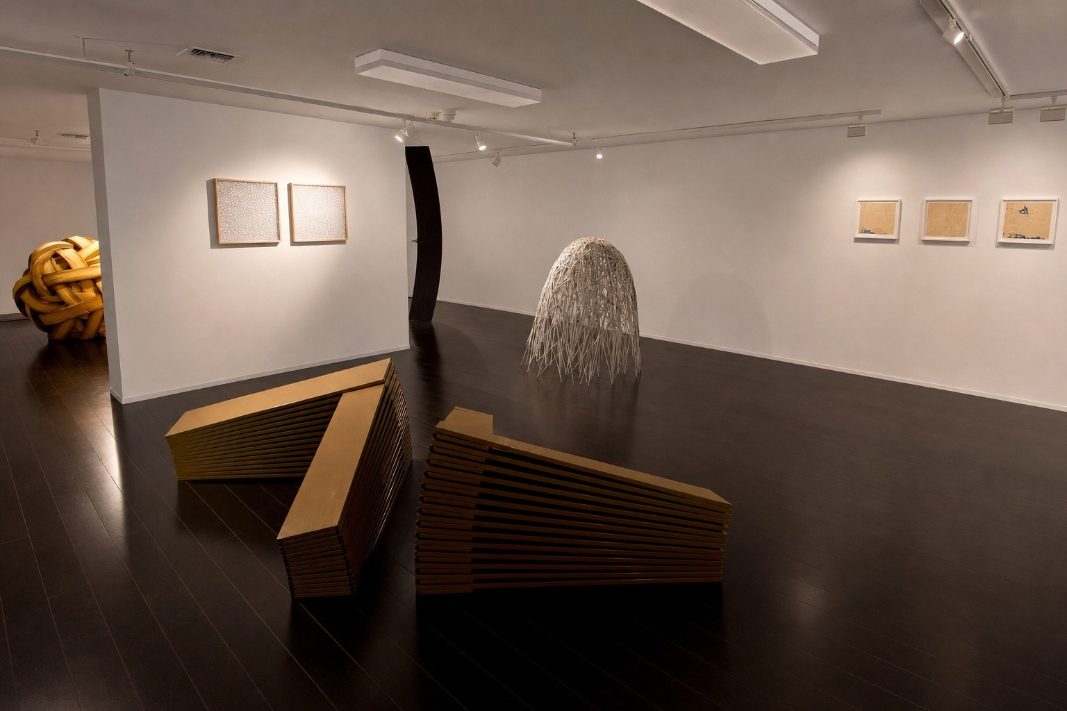 Nothing Is Ever Finished — installation view, Eli Ridgway Gallery, San Francisco, 2012