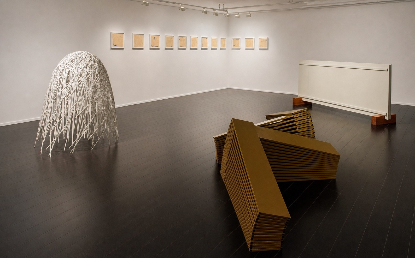 Nothing Is Ever Finished — installation view, Eli Ridgway Gallery, San Francisco, 2012